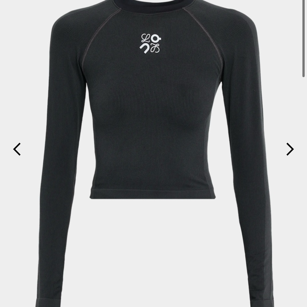 LOEWE x On Seamless Long-Sleeve Ribbed Top Small - NEW WITH TAGS + BOX + SHOPPER